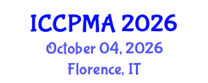 International Conference on Consumer Psychology, Marketing and Advertising (ICCPMA) October 04, 2026 - Florence, Italy