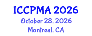 International Conference on Consumer Psychology, Marketing and Advertising (ICCPMA) October 28, 2026 - Montreal, Canada