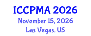 International Conference on Consumer Psychology, Marketing and Advertising (ICCPMA) November 15, 2026 - Las Vegas, United States