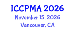 International Conference on Consumer Psychology, Marketing and Advertising (ICCPMA) November 15, 2026 - Vancouver, Canada