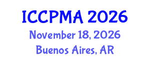 International Conference on Consumer Psychology, Marketing and Advertising (ICCPMA) November 18, 2026 - Buenos Aires, Argentina
