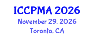 International Conference on Consumer Psychology, Marketing and Advertising (ICCPMA) November 29, 2026 - Toronto, Canada