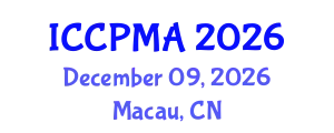 International Conference on Consumer Psychology, Marketing and Advertising (ICCPMA) December 09, 2026 - Macau, China