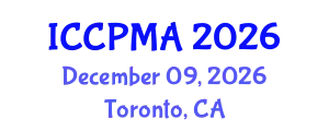 International Conference on Consumer Psychology, Marketing and Advertising (ICCPMA) December 09, 2026 - Toronto, Canada