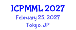 International Conference on Predictive Maintenance and Machine Learning (ICPMML) February 25, 2027 - Tokyo, Japan