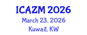 International Conference on Advances in Zeolite Materials (ICAZM) March 23, 2026 - Kuwait, Kuwait
