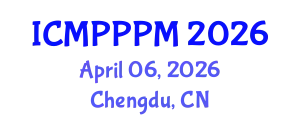 International Conference on Marine Plastic Pollution Prevention and Management (ICMPPPM) April 06, 2026 - Chengdu, China