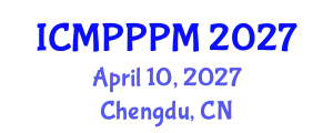 International Conference on Marine Plastic Pollution Prevention and Management (ICMPPPM) April 10, 2027 - Chengdu, China