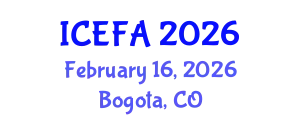 International Conference on Engineering Failure Analysis (ICEFA) February 16, 2026 - Bogota, Colombia