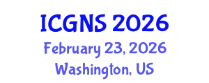 International Conference on Gerontologic Nursing Studies (ICGNS) February 23, 2026 - Washington, United States