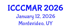 International Conference on Climate Change Mitigation, Adaptation and Resilience (ICCCMAR) January 12, 2026 - Montevideo, Uruguay