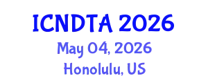 International Conference on Natural Dyes in Textile Applications (ICNDTA) May 04, 2026 - Honolulu, United States