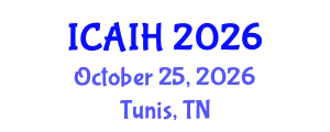 International Conference on Artificial Intelligence for Healthcare (ICAIH) October 25, 2026 - Tunis, Tunisia