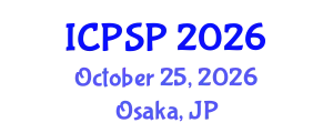 International Conference on Plant Science and Physiology (ICPSP) October 25, 2026 - Osaka, Japan