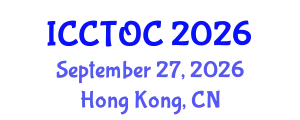 International Conference on Computational and Theoretical Organic Chemistry (ICCTOC) September 27, 2026 - Hong Kong, China