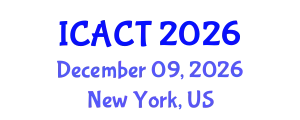 International Conference on Applied Computer Technologies (ICACT) December 09, 2026 - New York, United States