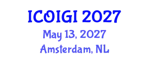 International Conference on Offshore Oil and Gas Industry (ICOIGI) May 13, 2027 - Amsterdam, Netherlands