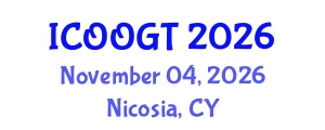 International Conference on Offshore Oil and Gas Technology (ICOOGT) November 04, 2026 - Nicosia, Cyprus