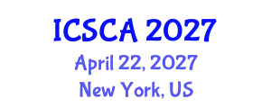 International Conference on Synthetic Chemistry and Applications (ICSCA) April 22, 2027 - New York, United States