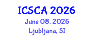 International Conference on Synthetic Chemistry and Applications (ICSCA) June 08, 2026 - Ljubljana, Slovenia