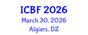International Conference on Banking and Finance (ICBF) March 30, 2026 - Algiers, Algeria