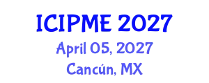 International Conference on Integrated Pest Management and Entomology (ICIPME) April 05, 2027 - Cancún, Mexico