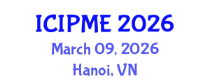 International Conference on Integrated Pest Management and Entomology (ICIPME) March 09, 2026 - Hanoi, Vietnam