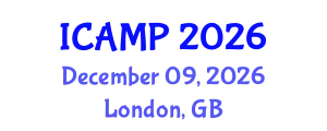 International Conference on Additive Manufacturing for Products (ICAMP) December 09, 2026 - London, United Kingdom