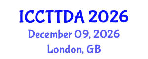 International Conference on Computational Topology and Topological Data Analysis (ICCTTDA) December 09, 2026 - London, United Kingdom