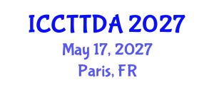 International Conference on Computational Topology and Topological Data Analysis (ICCTTDA) May 17, 2027 - Paris, France