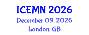International Conference on Emergency Medicine and Nursing (ICEMN) December 09, 2026 - London, United Kingdom