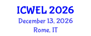 International Conference on Women Entrepreneurship and Leadership (ICWEL) December 13, 2026 - Rome, Italy