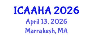 International Conference on Adsorption Analysis and Heterogeneous Adsorption (ICAAHA) April 13, 2026 - Marrakesh, Morocco