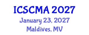 International Conference on Supplementary Cementitious Materials and their Applications (ICSCMA) January 23, 2027 - Maldives, Maldives