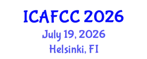 International Conference on Agriculture, Forestry and Climate Change (ICAFCC) July 19, 2026 - Helsinki, Finland