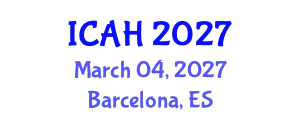 International Conference on Affordable Housing (ICAH) March 04, 2027 - Barcelona, Spain