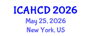 International Conference on Affordable Housing and Community Development (ICAHCD) May 25, 2026 - New York, United States