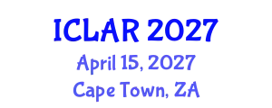 International Conference on Landscape Architecture Research (ICLAR) April 15, 2027 - Cape Town, South Africa