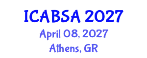 International Conference on Adaptive Buildings for Sustainable Architecture (ICABSA) April 08, 2027 - Athens, Greece