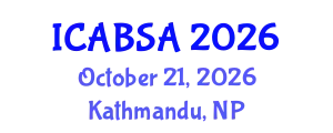 International Conference on Adaptive Buildings for Sustainable Architecture (ICABSA) October 21, 2026 - Kathmandu, Nepal