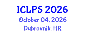 International Conference on Law and Political Science (ICLPS) October 04, 2026 - Dubrovnik, Croatia