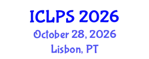 International Conference on Law and Political Science (ICLPS) October 28, 2026 - Lisbon, Portugal