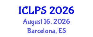 International Conference on Law and Political Science (ICLPS) August 16, 2026 - Barcelona, Spain