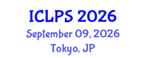 International Conference on Law and Political Science (ICLPS) September 09, 2026 - Tokyo, Japan