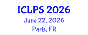 International Conference on Law and Political Science (ICLPS) June 22, 2026 - Paris, France