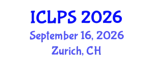 International Conference on Law and Political Science (ICLPS) September 16, 2026 - Zurich, Switzerland