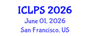 International Conference on Law and Political Science (ICLPS) June 01, 2026 - San Francisco, United States