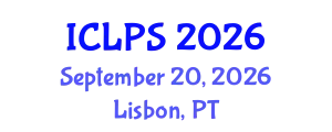 International Conference on Law and Political Science (ICLPS) September 20, 2026 - Lisbon, Portugal