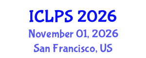 International Conference on Law and Political Science (ICLPS) November 01, 2026 - San Francisco, United States
