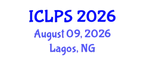 International Conference on Law and Political Science (ICLPS) August 09, 2026 - Lagos, Nigeria